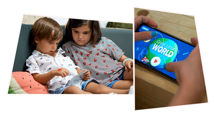 app ingles great little people