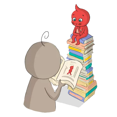 icono corner reading great little people