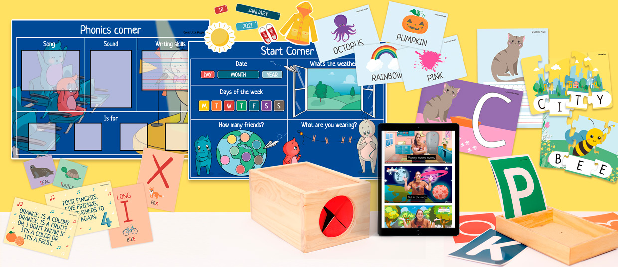 materiales ingles great little people