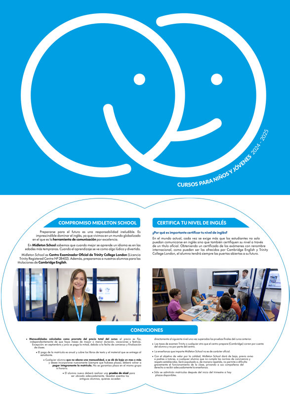 catalogo cursos de ingles para jovenes